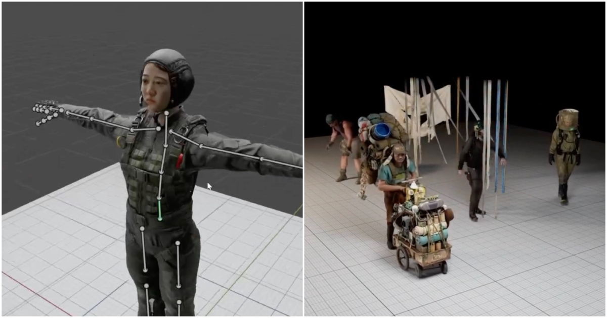 Blender Mocap Retarget Tool