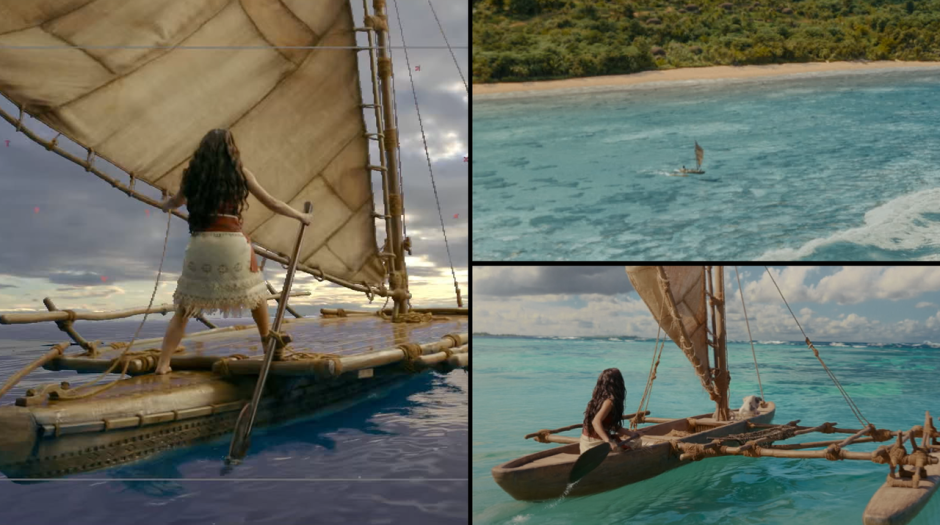 Moana ViewScreen BTS